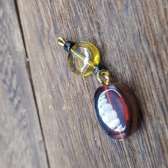 Hand-blown lemon head glass pendant sunshine 🌞 - Picture 1 of 2